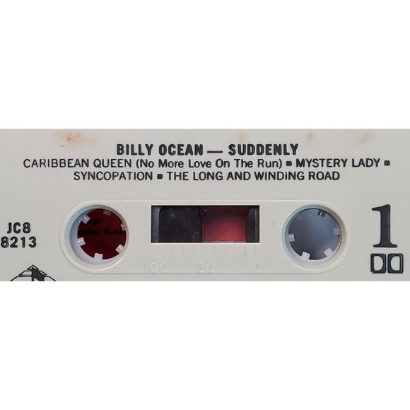 Billy Ocean Suddenly 1984 Cassette Tape Album Audio Music Caribbean Queen - Picture 4 of 9